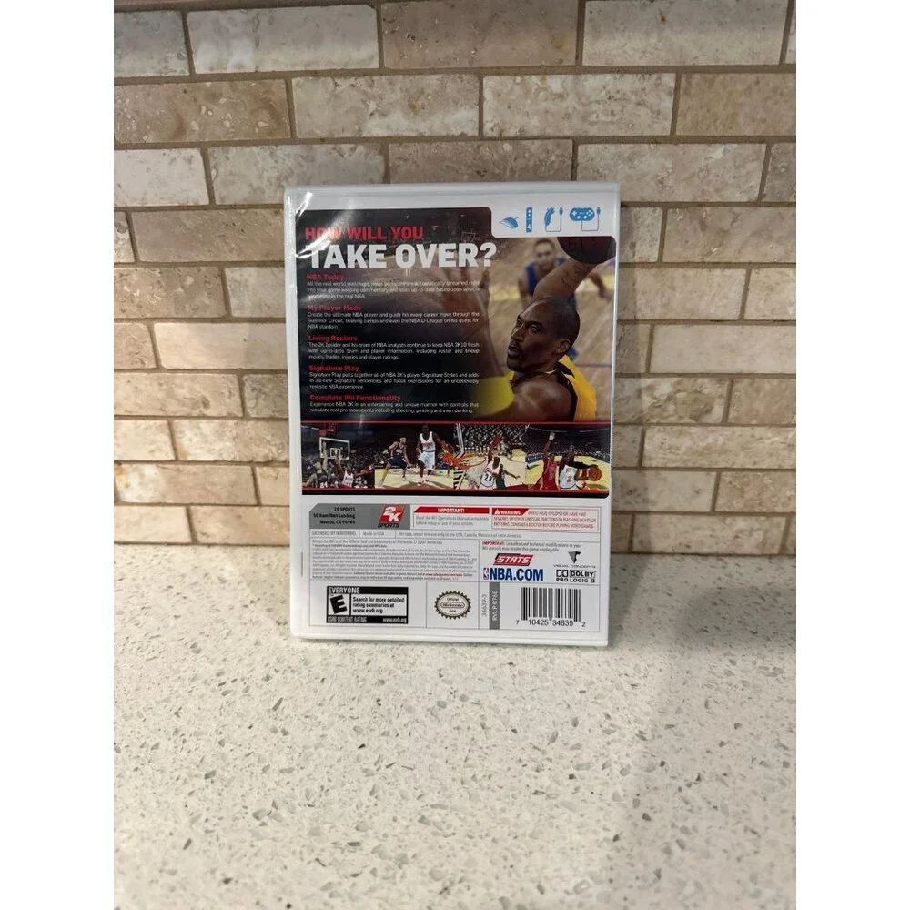 NBA 2K10 (Nintendo Wii, 2009) 2K Sports Kobe Bryant‎ 10th Anniversary